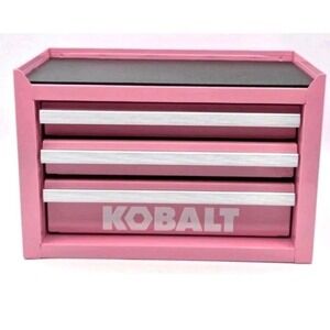 NEW Kobalt Mini-Base 3-Drawer Pink Steel Toolbox. Last One!!!